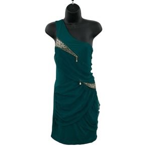 Amp Womens Dress Green Size Large‎